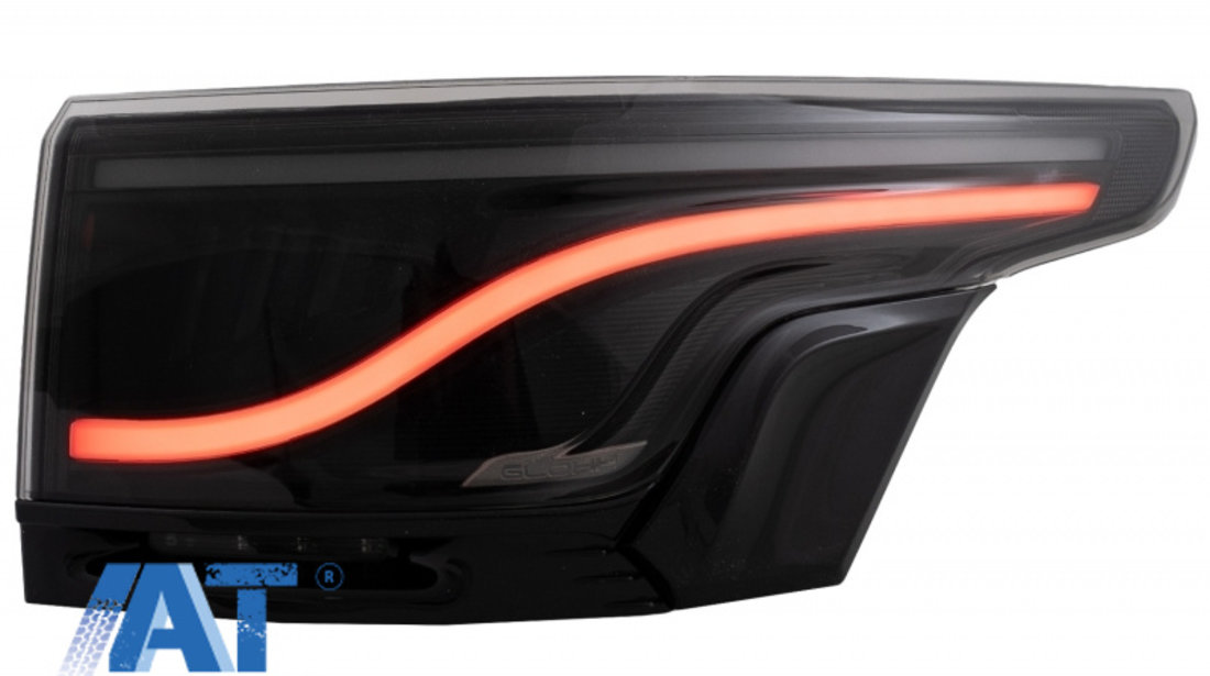 Stopuri Glohh LED LightBar compatibil cu Range Rover Sport L494 (2013-up) GL-5X Fumuriu Piano Black