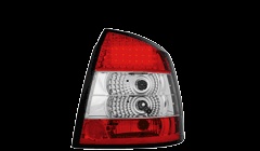 STOPURI LED ASTRA G LIMOUSINE FUNDAL ROSU-CRISTAL -cod RO03LRC