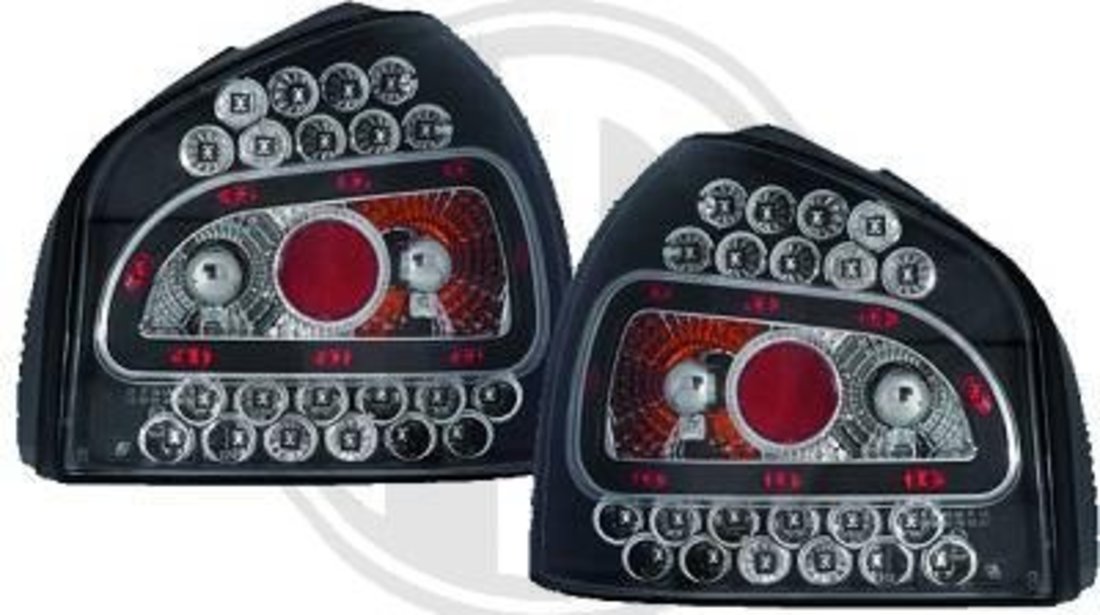 STOPURI LED AUDI A3 8L FUNDAL BLACK -COD 1030994