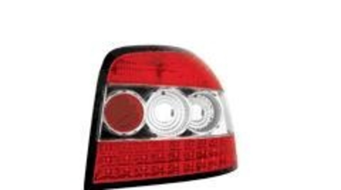 STOPURI LED AUDI A3 8P FUNDAL ROSU CRISTAL