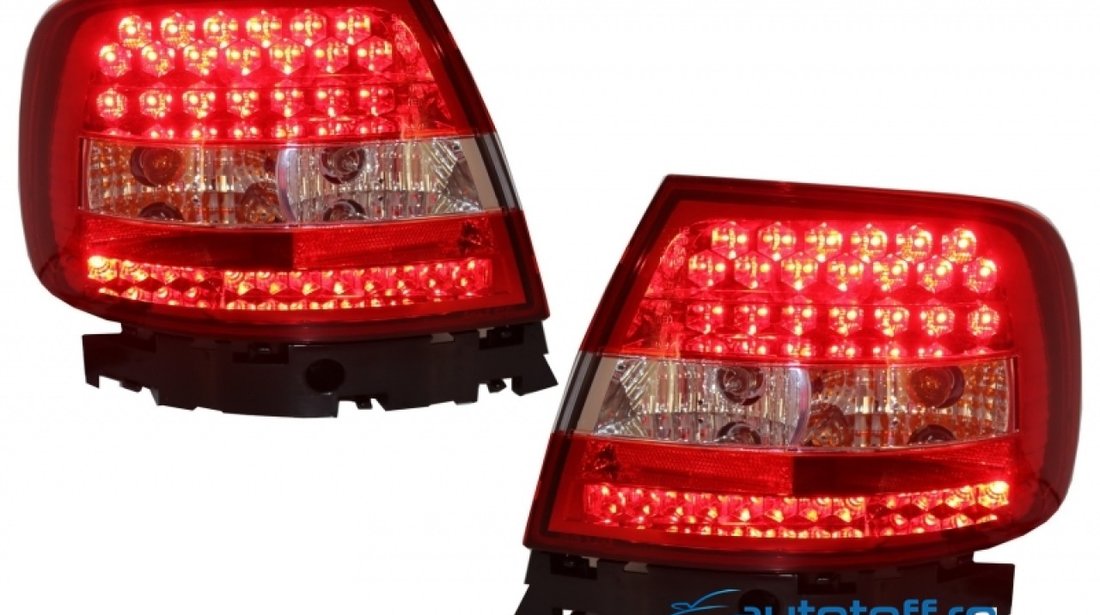 Stopuri LED AUDI A4 (1994-2000) Rosu Clar