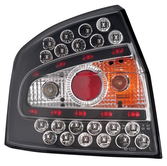 STOPURI LED AUDI A4 8E FUNDAL BLACK -COD FKRLXLAI015