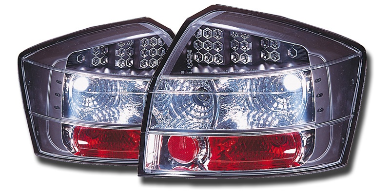 STOPURI LED AUDI A4 8E FUNDAL BLACK -COD FKRLXLAI8025