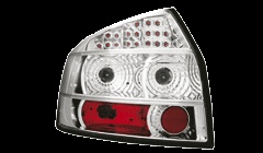 STOPURI LED AUDI A4 8E FUNDAL CROM