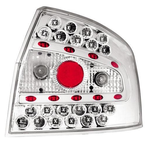 STOPURI LED AUDI A4 8E FUNDAL CROM