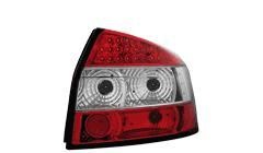 STOPURI LED AUDI A4 8E FUNDAL ROSU CRISTAL
