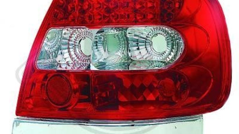 STOPURI LED AUDI A4 B5 FUNDAL RED/CRISTAL -COD 1016796