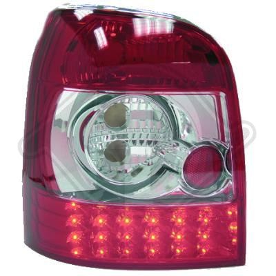 STOPURI LED AUDI A4 B5 FUNDAL RED/CRISTAL - COD 1016696