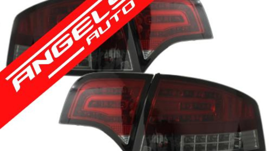 Stopuri LED Audi A4 B7 Sedan (2004-2008) LED Blinker Rosu Fumuriu