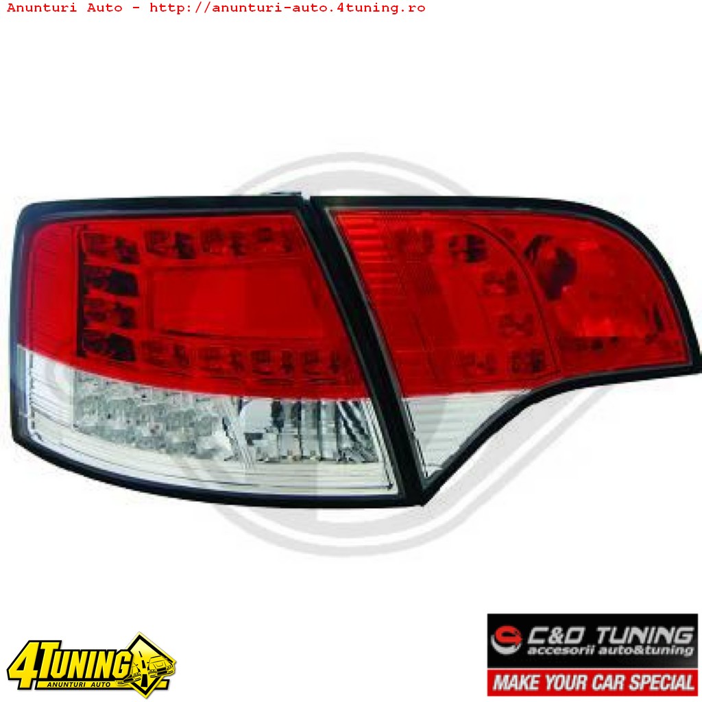 STOPURI LED AUDI A4 B7 - STOPURI AUDI A4 B7 (04-07)
