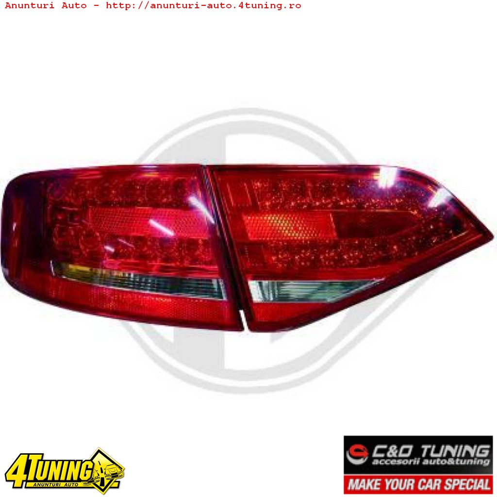 STOPURI LED AUDI A4 B8 - STOPURI AUDI A4 B8