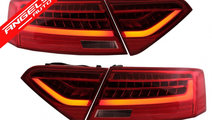 Stopuri LED Audi A5 8T Coupe (2007-up) Semnal Secv...