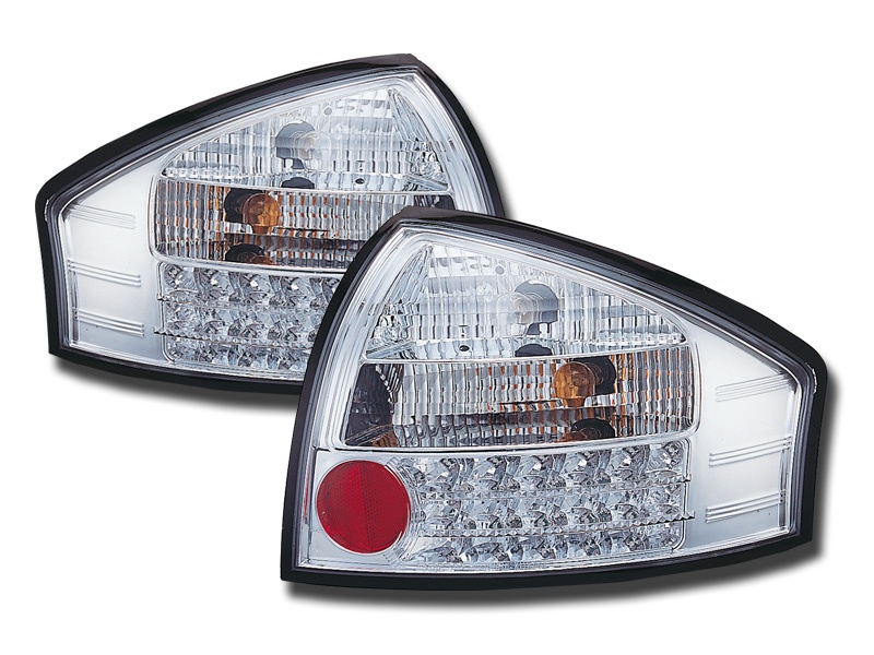 STOPURI LED AUDI A6 4B FUNDAL CROM -COD FKRLXLAI8001