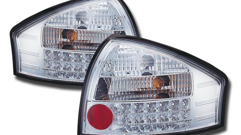 STOPURI LED AUDI A6 4B FUNDAL CROM -COD FKRLXLAI8001