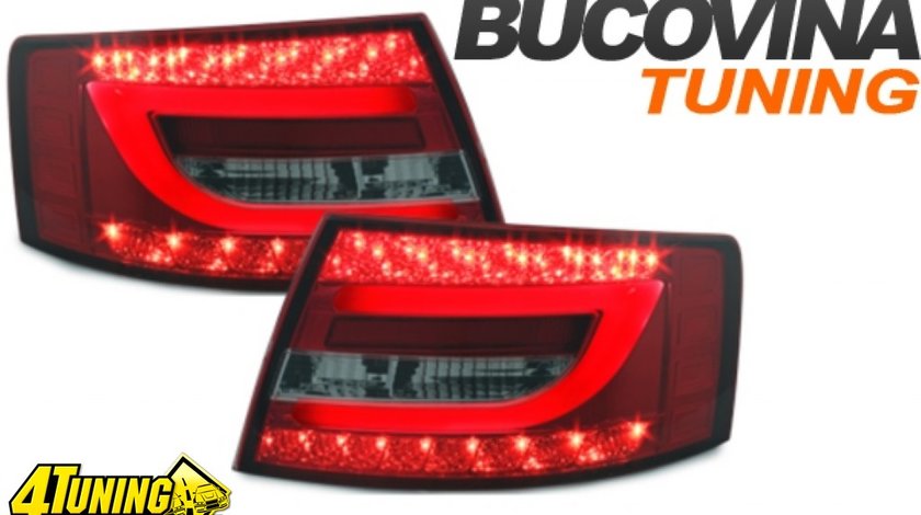 STOPURI LED AUDI A6 4F ROSU FUMURIU - 309 EURO
