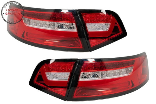 Stopuri LED Audi A6 4F2 C6 Sedan (2008-2011) Facelift Design Semnalizare Secventia- livrare gratuita
