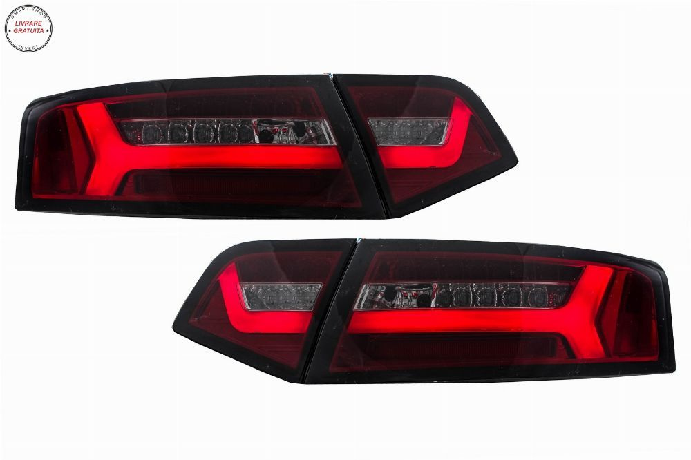 Stopuri LED Audi A6 4F2 C6 Sedan (2008-2011) Facelift Design Semnalizare Secventia- livrare gratuita