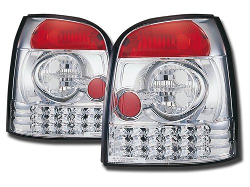 STOPURI LED AUDI AVANT A4 B5 FUNDAL CROM -COD FKRLXLAI8033