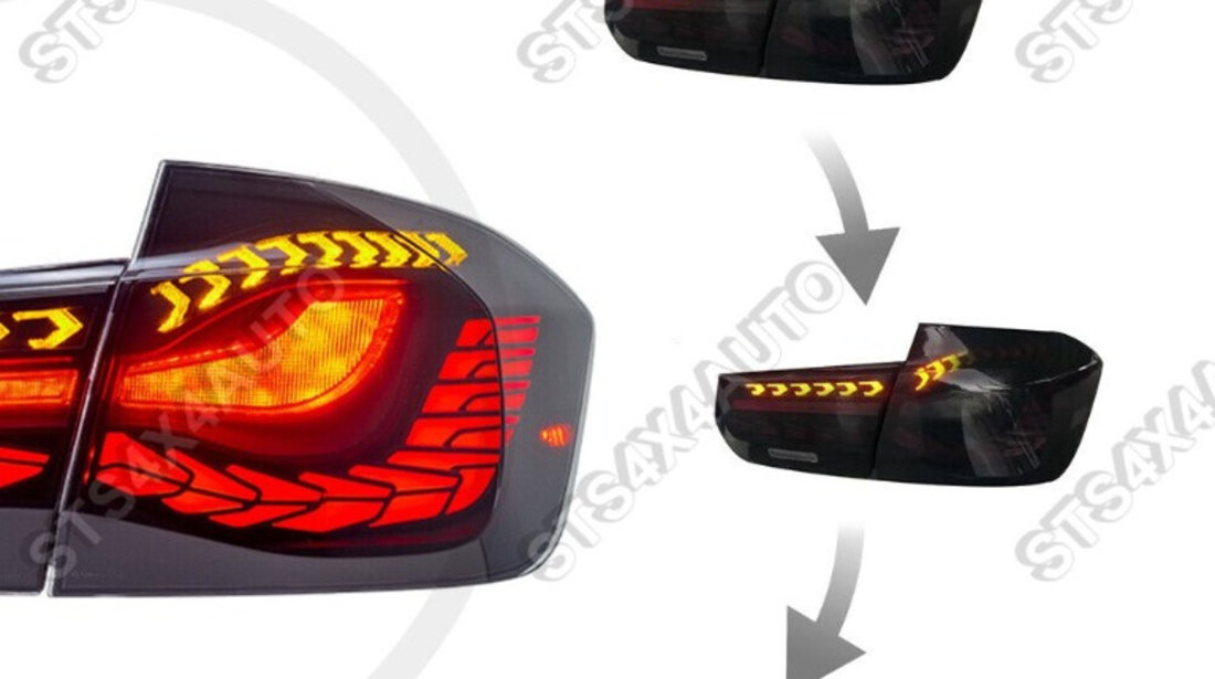 STOPURI LED BMW 3-SERIES F30 F35 F80 2011-2018 SMK [GTS GRAGON STYLE]