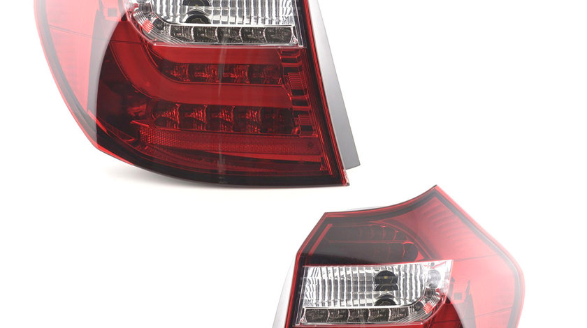 Stopuri LED BMW E81 E87 Seria 1Rosu Cristal