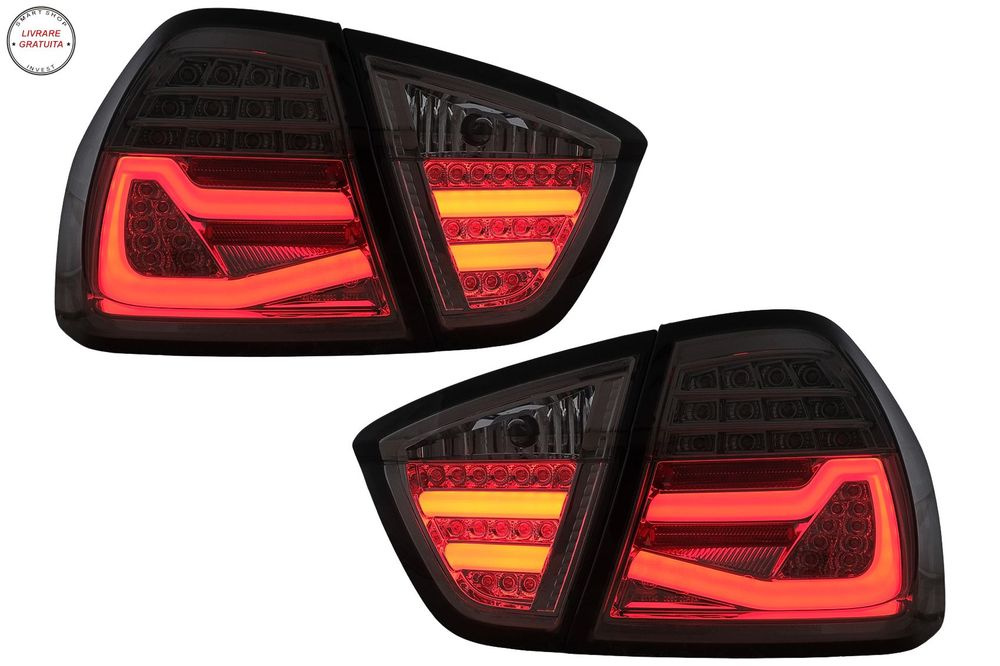 Stopuri LED BMW Seria 3 E90 Sedan (03.2005-08.2008) Fumuriu