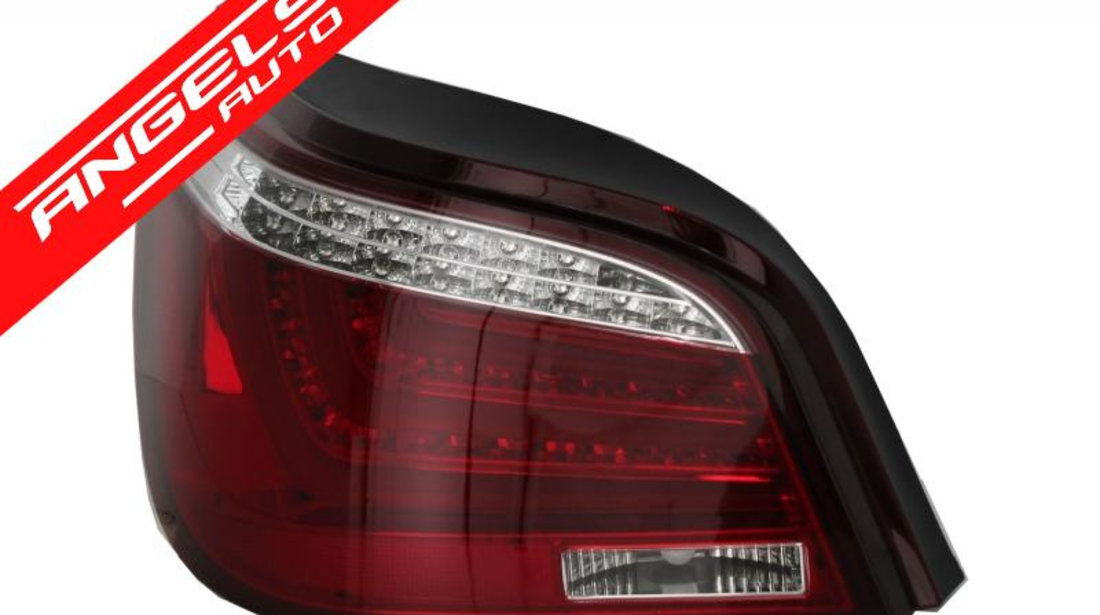 Stopuri LED BMW Seria 5 E60 (04.2003-03.2007) Rosu Clar Light Bar