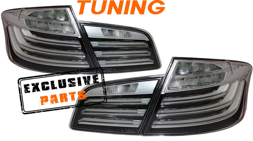 Stopuri LED BMW Seria 5 F10 (10-17) Clar Facelift Design