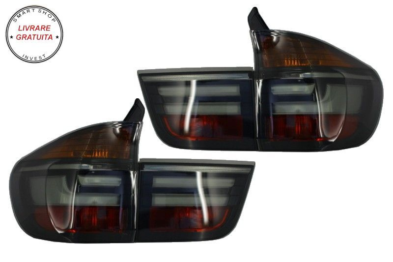 Stopuri LED BMW X5 E70 (2007-2010) Fumuriu- livrare gratuita