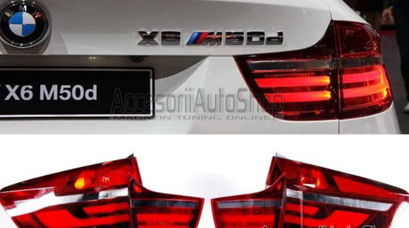 Stopuri Led BMW X6 E71 Facelift LCI - 549 EURO ORIGINAL BMW
