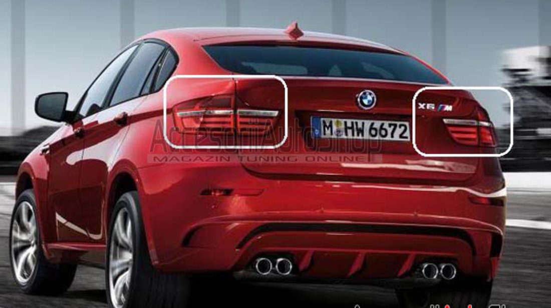 Stopuri Led BMW X6 E71 Facelift LCI - 549 EURO ORIGINAL BMW
