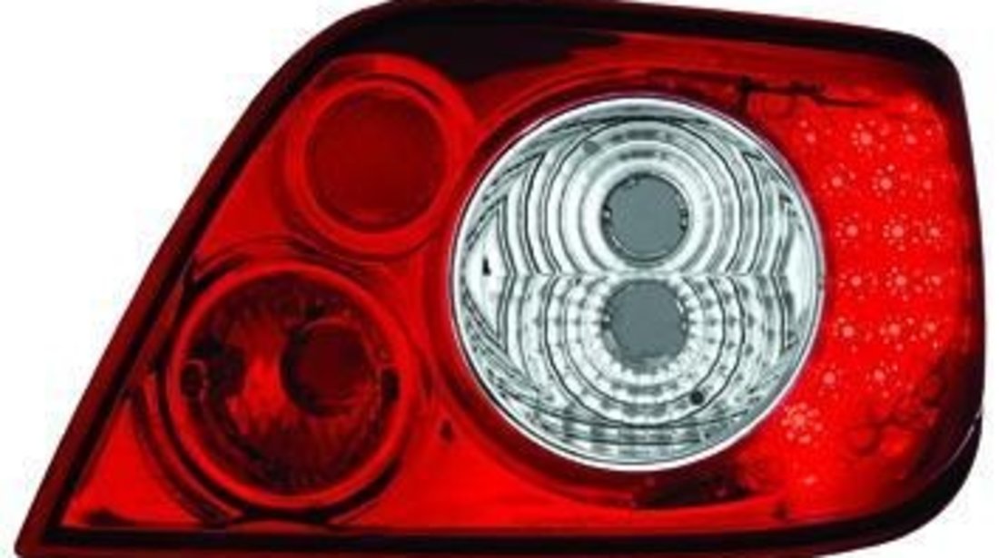 STOPURI LED CITROEN XSARA FUNDAL ROSU-CRISTAL -cod RC02LRC