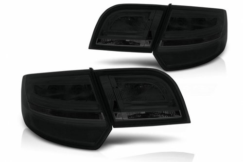 Stopuri LED compatibil cu Audi A3 8P Sportback (2004-2008) Fumuriu TLAUA38PS