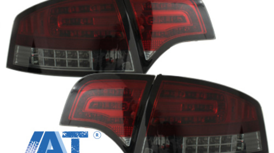 Stopuri LED compatibil cu Audi A4 B7 Sedan (2004-2008) LED Blinker Rosu Fumuriu