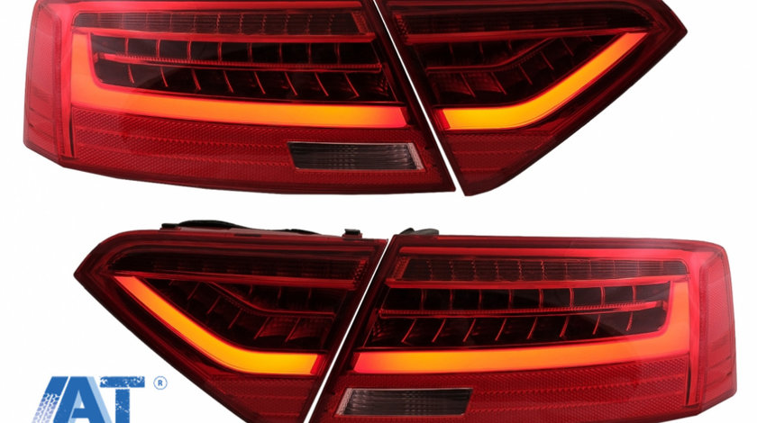 Stopuri LED compatibil cu Audi A5 8T Coupe Cabrio Sportback (2007-2011) Semnal Secvential Dinamic