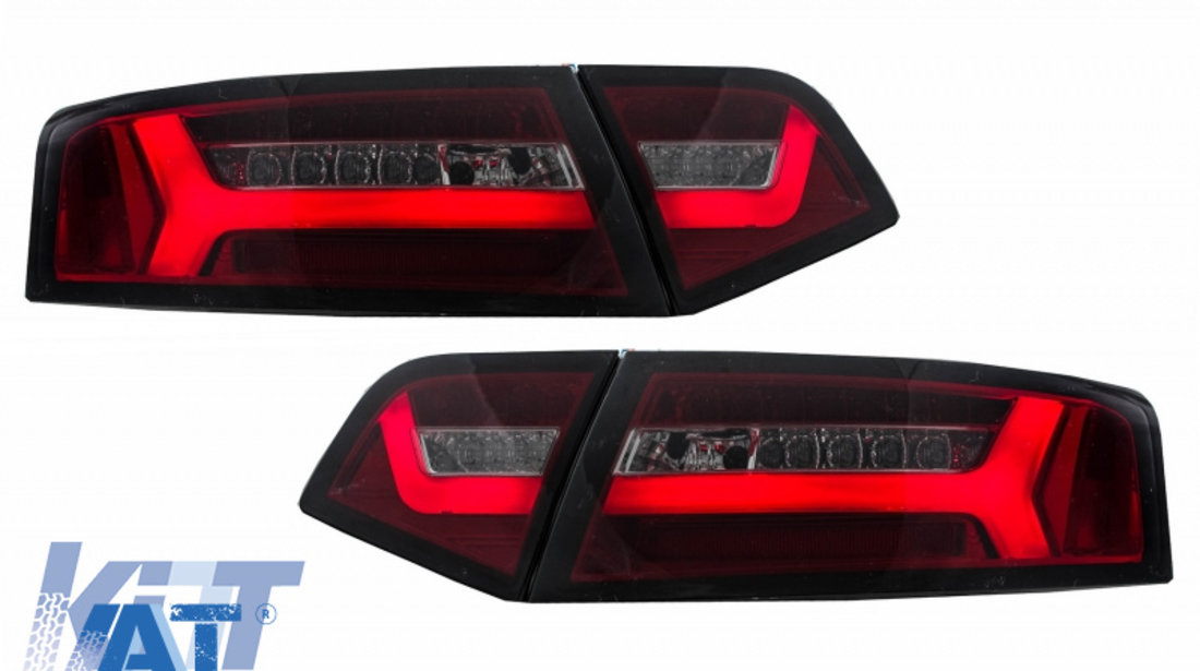 Stopuri LED compatibil cu Audi A6 4F2 C6 Sedan (2008-2011) Facelift Design Semnalizare Secventiala