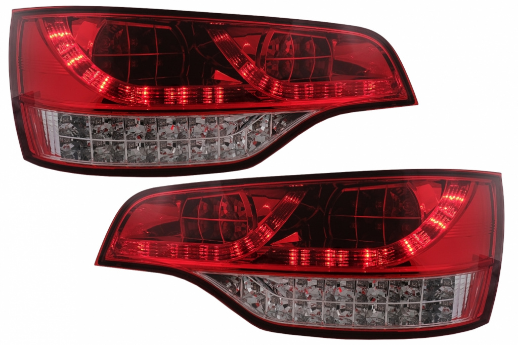 Stopuri LED compatibil cu Audi Q7 4L (2006-2009) Rosu Clar TLAUQ7R