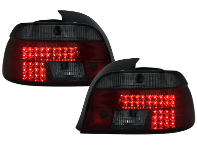 Stopuri LED compatibil cu BMW E39 95-03 rosu/fumuriu RB19LRB