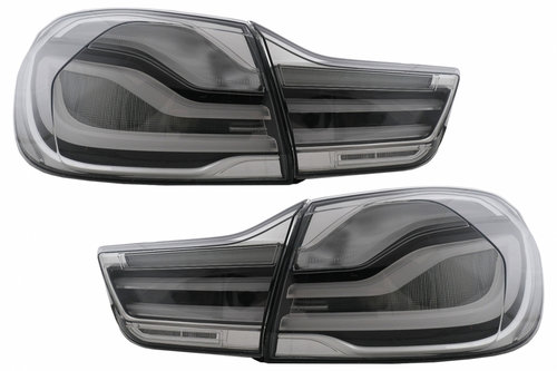 Stopuri LED compatibil cu BMW Seria 4 F32 F33 F36 (2013-2016) Fumuriu cu Semnal Static TLBMF32STT