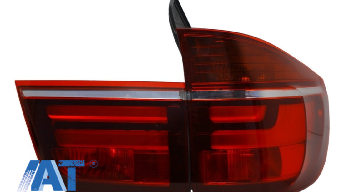 Stopuri LED compatibil cu BMW X5 E70 (2007-2010) Light Bar LCI Facelift Look