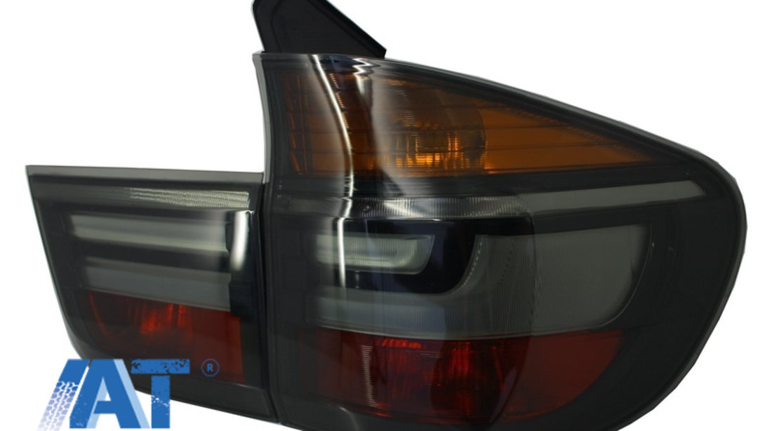 Stopuri LED compatibil cu BMW X5 E70 (2007-2010) Fumuriu