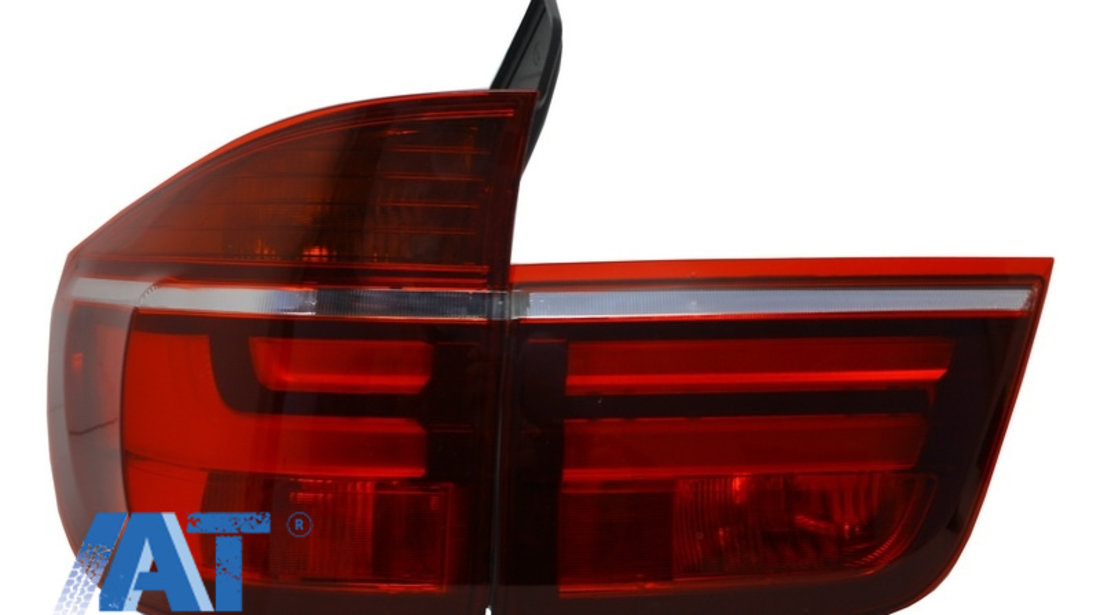 Stopuri LED compatibil cu BMW X5 E70 (2007-2010) Light Bar LCI Facelift Look