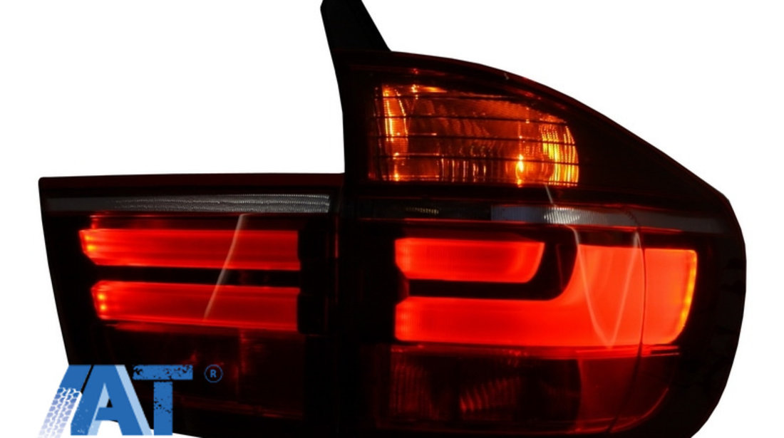 Stopuri LED compatibil cu BMW X5 E70 (2007-2010) Light Bar LCI Facelift Look
