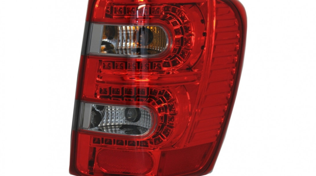 Stopuri LED compatibil cu JEEP Grand Cherokee (1999-05.2005) Rosu Fumuriu TLJEGC2