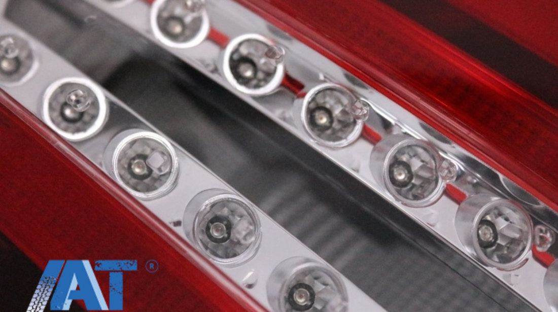 Stopuri LED compatibil cu Mercedes C-Class W204 (2007-2012) LED Light Bar Facelift Design