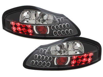Stopuri LED compatibil cu PORSCHE Boxster 986 96-04 negru RPO01LLB