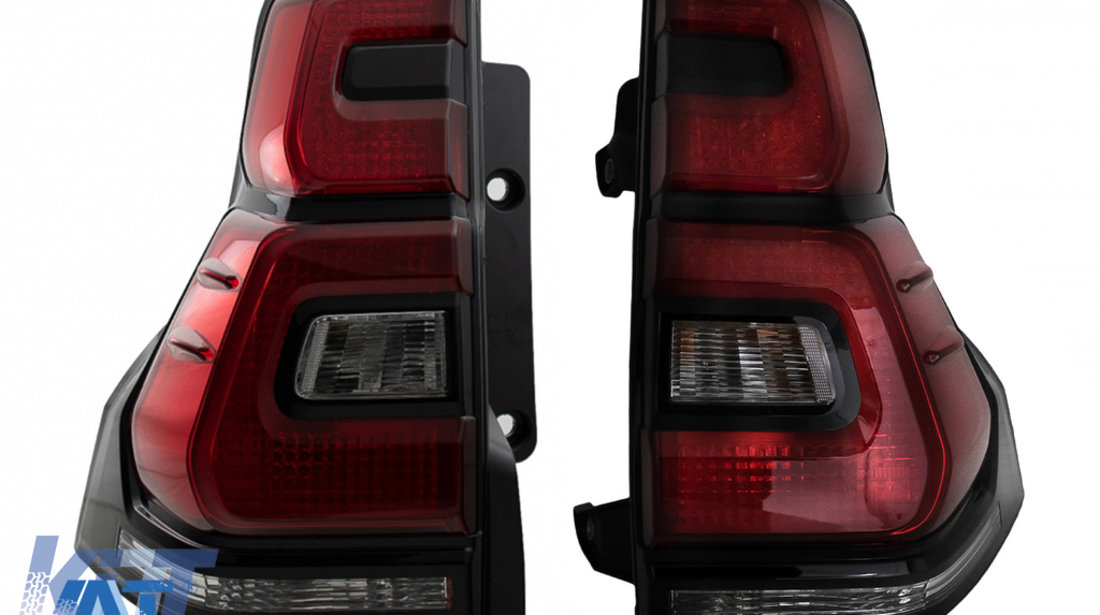 Stopuri LED compatibil cu Toyota Land Cruiser FJ150 Prado (2010-2018) LED Light Bar (2018+) Design