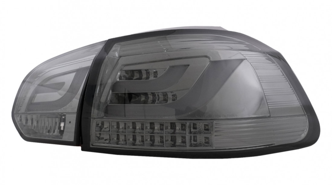 Stopuri LED compatibil cu VW Golf 6 VI (2008-2013) Tube Light Bar Fumuriu TLVWG6S