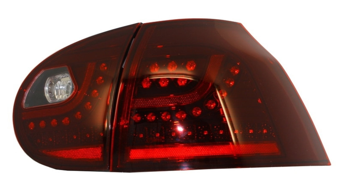 Stopuri LED compatibil cu VW Golf V 5 (2004-2009) Rosu Inchis TLVWG5R