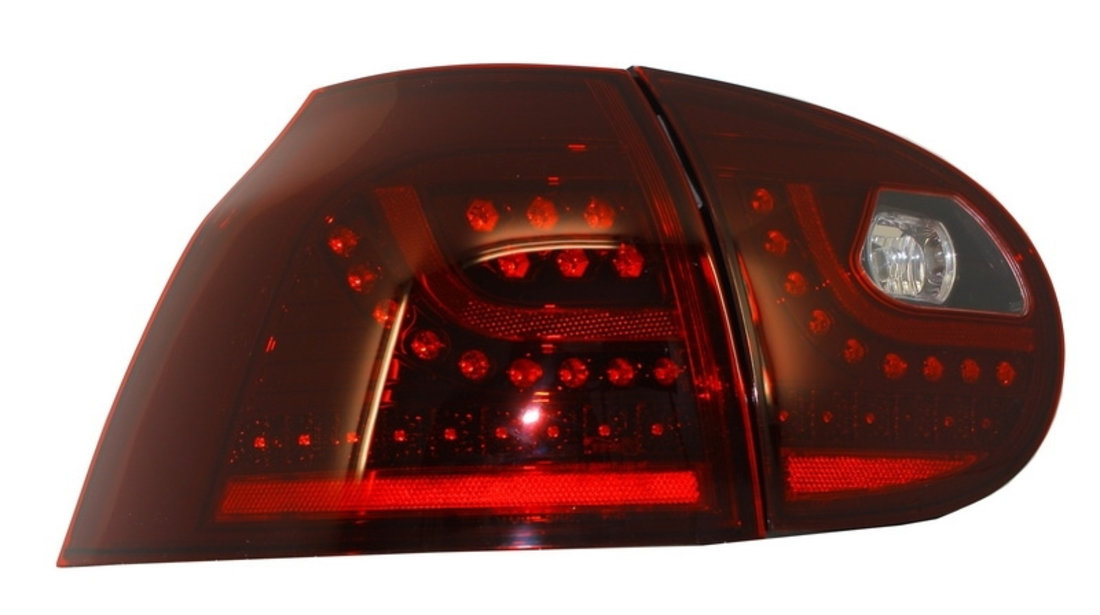 Stopuri LED compatibil cu VW Golf V 5 (2004-2009) Rosu Inchis TLVWG5R