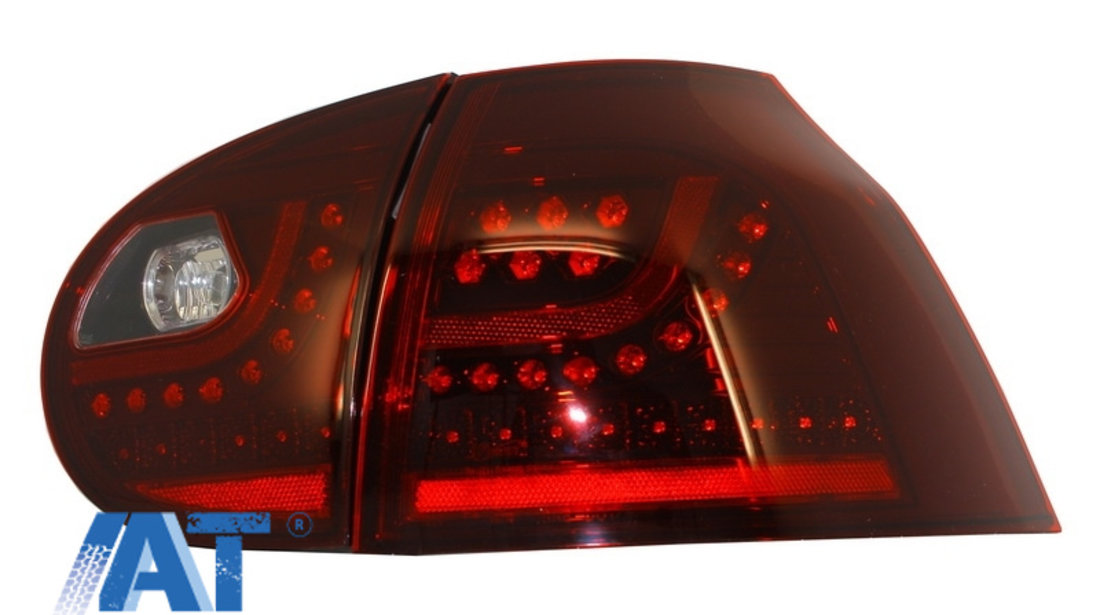 Stopuri LED compatibil cu VW Golf V 5 (2004-2009) Rosu Inchis